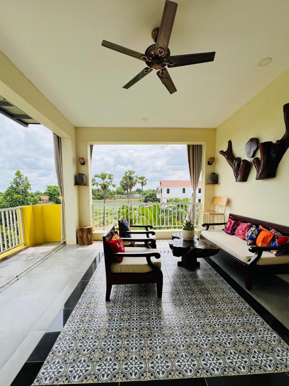 Homestay Yellow Natural House Siem Reap Exterior foto